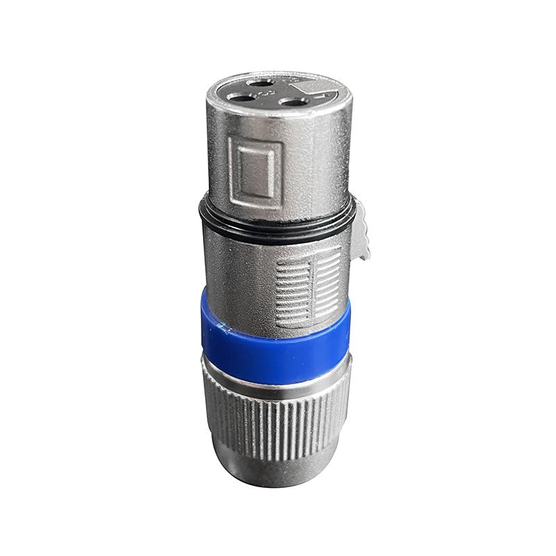 M8 to 3XLR Connector Mini Telescopic Linear Actuator Parts Reciprocating Mechanism Accessories