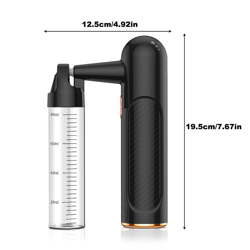 Water Mist Sprayer Handheld USB Handheld USB Rechargeable Portable Cordless 80ml Electric Mist Diffuser