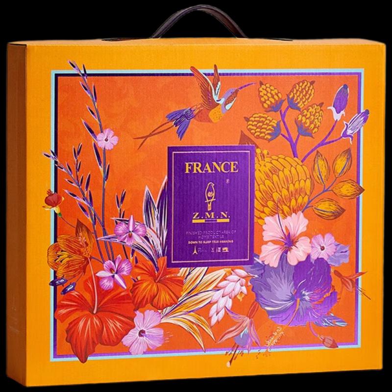 

Z.M.N. Woodpecker Brocade Design Pillow Quilt