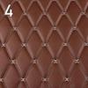 100X158Cm Pvc Faux Leather Fabric Synthetic for Sewing Bag Shoes Sofa Car Sponge Quilted Embroidered Car Interior Material Trims