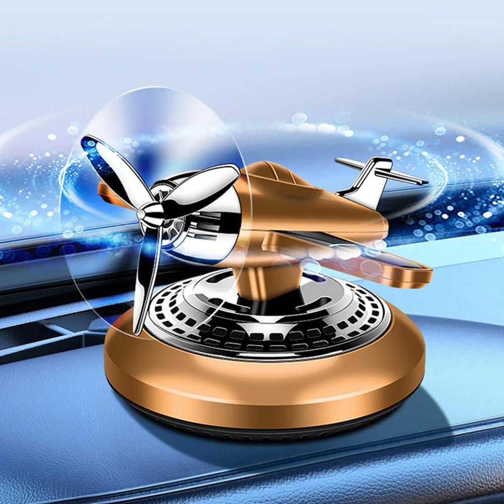 Solar Auto Duft Hubschrauber Auto Lufterfrischer Ornamente Dekor Innendekoration Solar Rotierender Aroma Diffusor für Zuhause