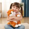 Cute 30Cm Simulation Cat Soft Fluffy Realistic Voiced Cat Soothing