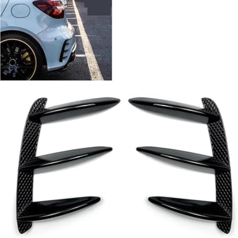 Melhore o Seu Veículo com Spoiler Canard para Para-choque Traseiro para Mercedes W176 A200 A250 A260 A45 2013 2018 Design Estético Único