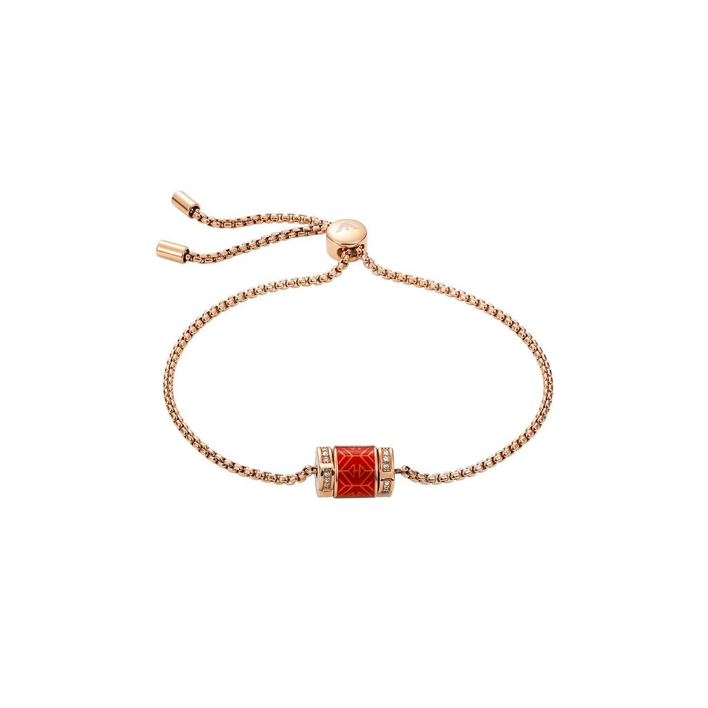 Emporio Armani Fashion Personality Red Beaded Waist Bracelet Women Bracelet EGS2894221