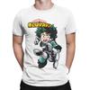 My Hero Academia Deku T-Shirt Unisex 100%Cotton Tops Funny  O-neck Short Sleeve