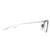 Makellose DITA Brille SCHEMA-ONE Marmor Quadratisch Wellington Klar Grau Herren DTX106 Gebraucht