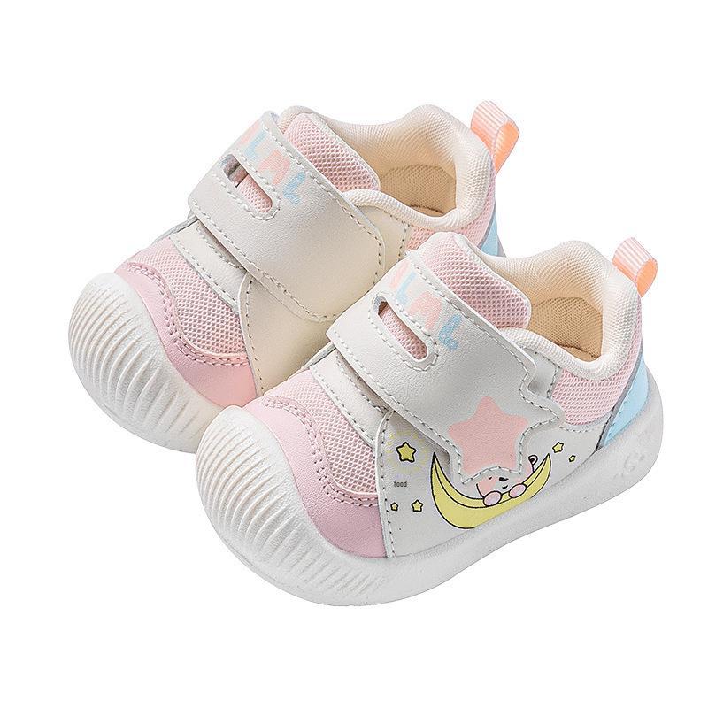 2026 Spring Baby Walker Shoes: Breathable Mesh, Soft Sole for Boys & Girls
