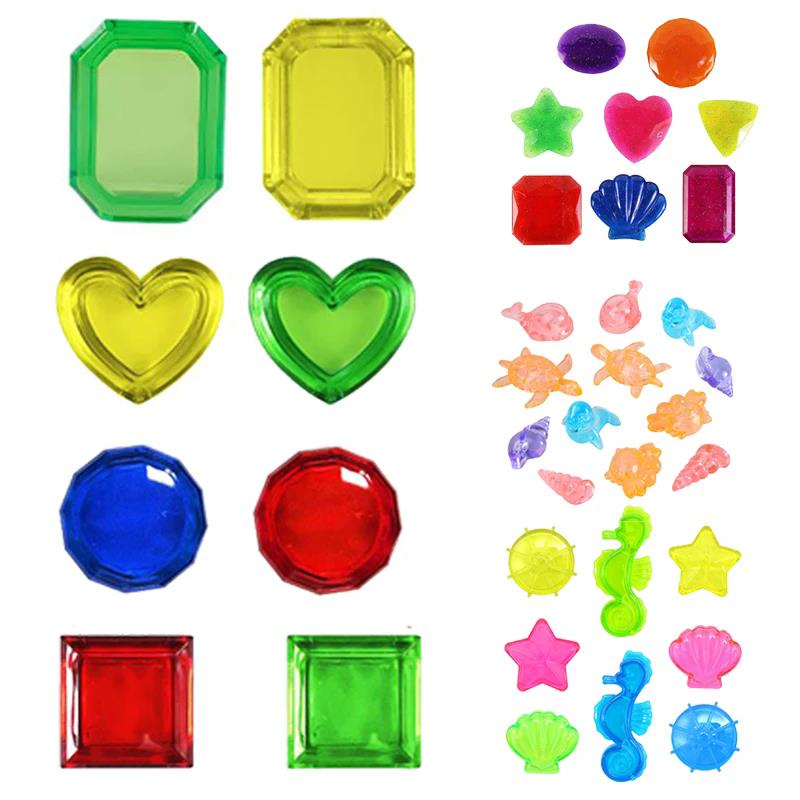 Diving Toy Set Summer Swimming Pool Accessories Torpedo Seaweed Children Water Toys Multiple Combination Snorkeling Training TMZ