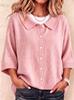 2026 Autumn/Winter Solid Color Knit Cardigan: Slimming, Soft, and Breathable Mid-Sleeve Sweater
