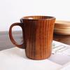 Home Wooden Coffee Mug Cup With Handle Tea For Drinking Office Espresso