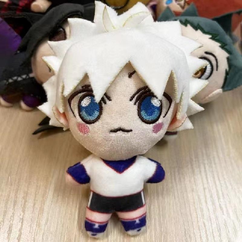 Plush Doll Killua Zoldyck Gon Freecss Kurapika Hisoka Kulolo Illumi Zoldyck Anime Plushie Toy Kids Gift