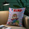 Cartoon Dr S-Slump Arale Pillow Case Short Plush Print Cushion Cover Square Throw Pillow Covers Sofa Home Decor