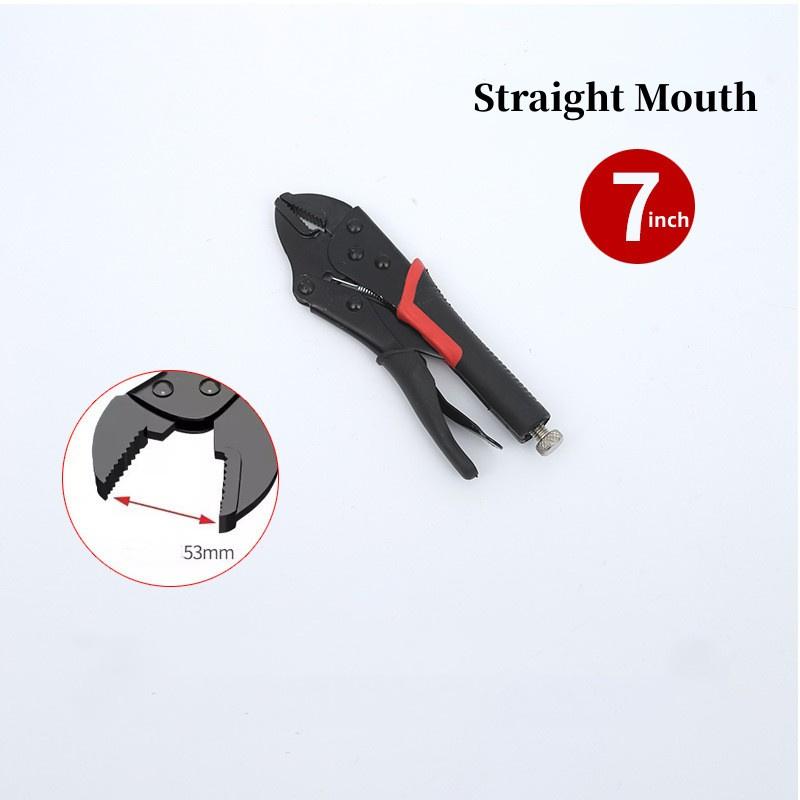 7/9/10 Inch Heavy-Duty Universal Pliers Multifunction  Manual Fixed Jaw Clamp Tool f Durable Locking Pliers Hand Tools
