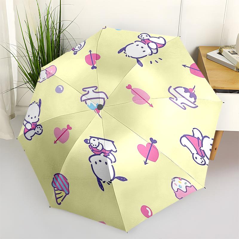 

1pc Sanrio Characters Automatic Opening Folding Umbrella with 8-Bone Iron Frame - Perfect for Fans, Travelers, Everyday Use, and Festive Gifts!D018