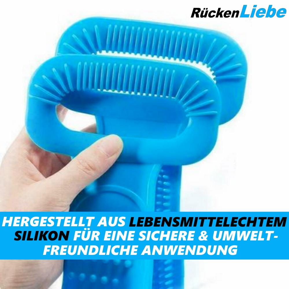 BackLove Back Brush Body Brush Scrubber Massage Silicone Shower Brush 76cm