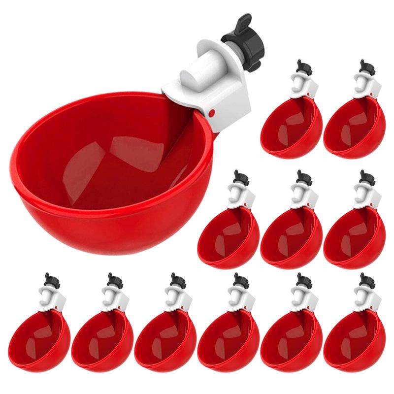 Automatic Poultry Drinker Bowl for Chickens, Ducks, and Geese