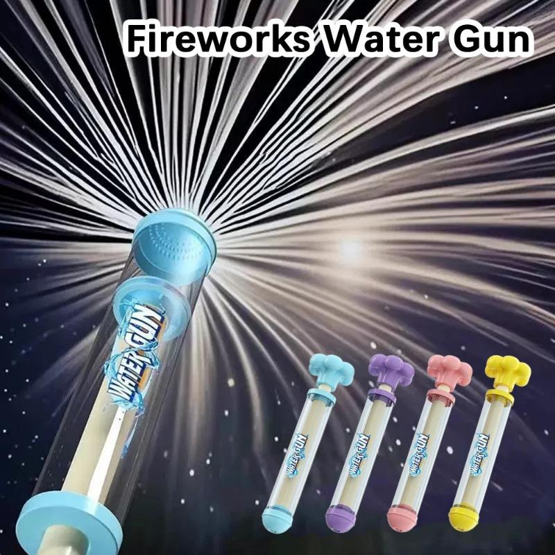 1-2 Stück Feuerwerk Wasserpistole für Garten Rasenbewässerung Outdoor Spritzwasser Spritzpistole Feuerwerkseffekt Spritzpistole Gartenzubehör