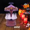Night Light Halloween Decoration Art Crafts Tabletop Ornament Decorative Figurine for Office Bedroom