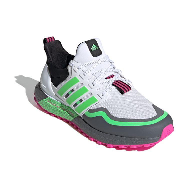 Adidas Tênis Unissex UltraBoost All Terrain Branco Verde Rosa H67358