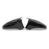 Pair Car Side Rearview Wing Mirror Cover Cap For Lexus IS200/250/300/350 2014- All Models Only Fits Left Hand Drive Model