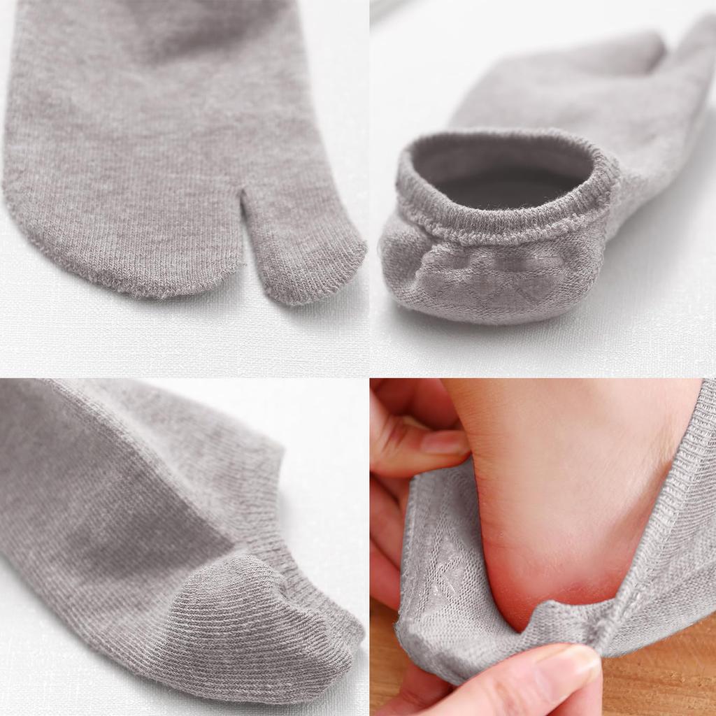 Tabi Set In 5 Comfortable Sports Foot Covers for Suitable for All Cute Socks Sizes Ech.Apr Women's Socks, 5-Pair Colors, Socks, Women, Breathable,