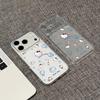 KT Cat Pattern iPhone 17/16PRO Large Window Phone Case