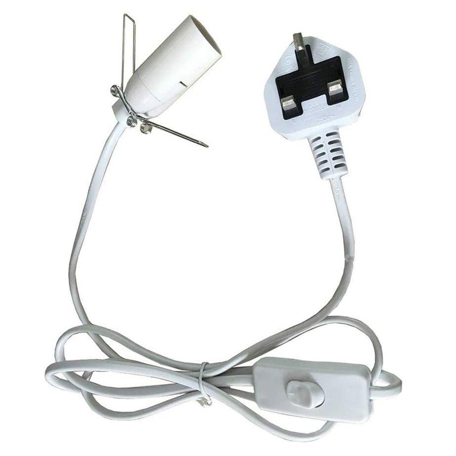 Fitting Cable White 1.5m UK