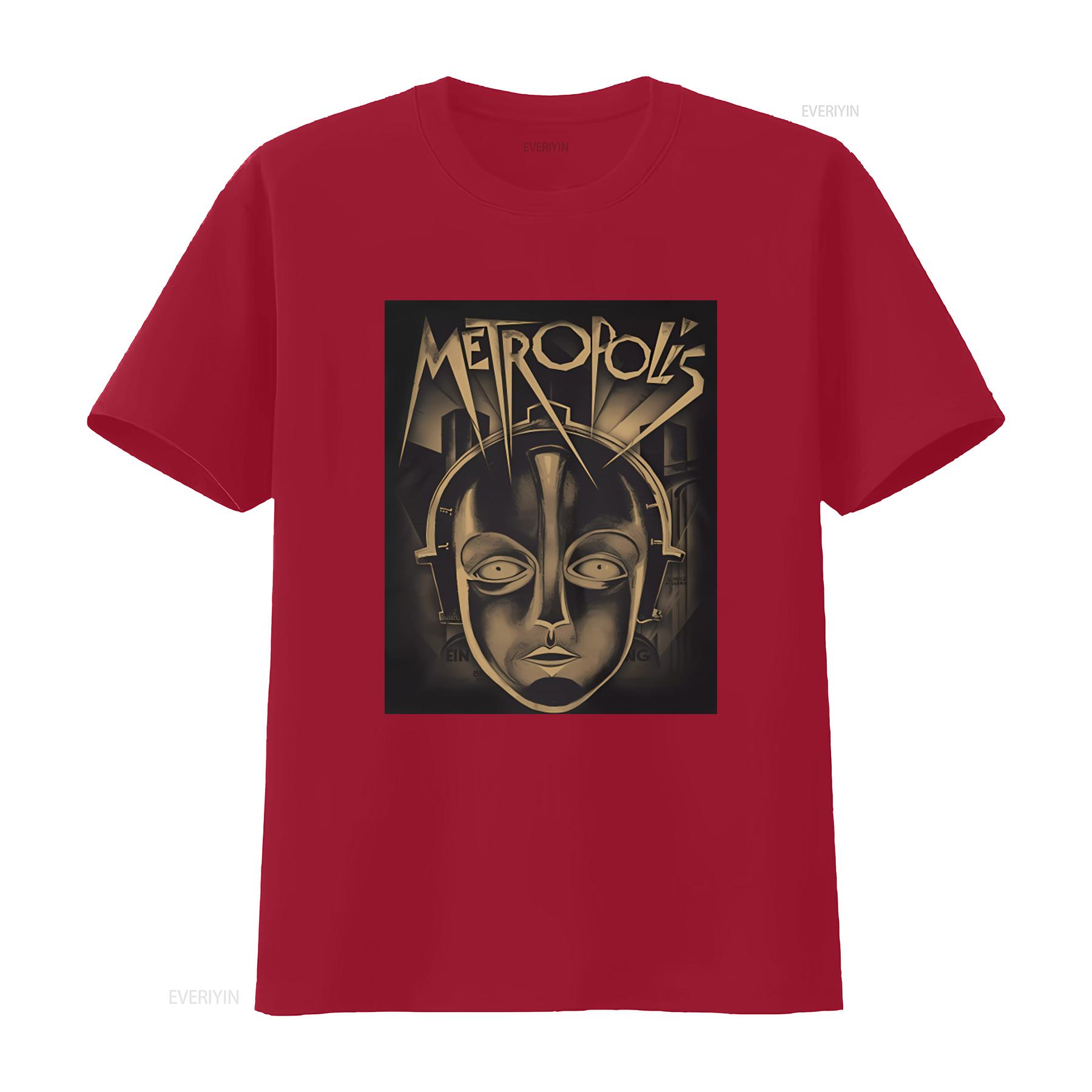Plan 9 Metropolis Face T Shirt Retro Futuristic Design High Quality Print Perfect for Sci Fi Fans vintage Washed Slightly S