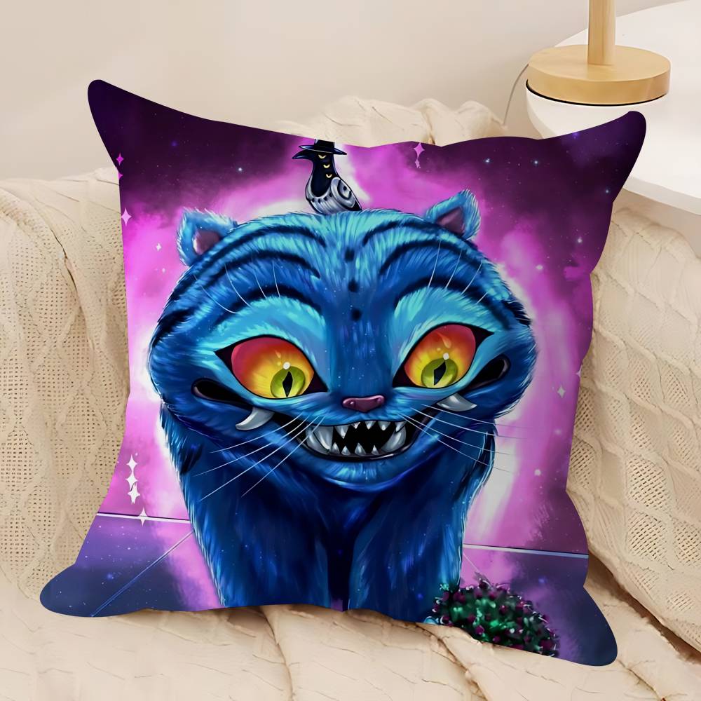 KPop Dämonenjäger Birrd S-Sussie Kissenbezug Kissenbezug Polsterung Sofa Dekokissen Heimdekor Kissenbezug