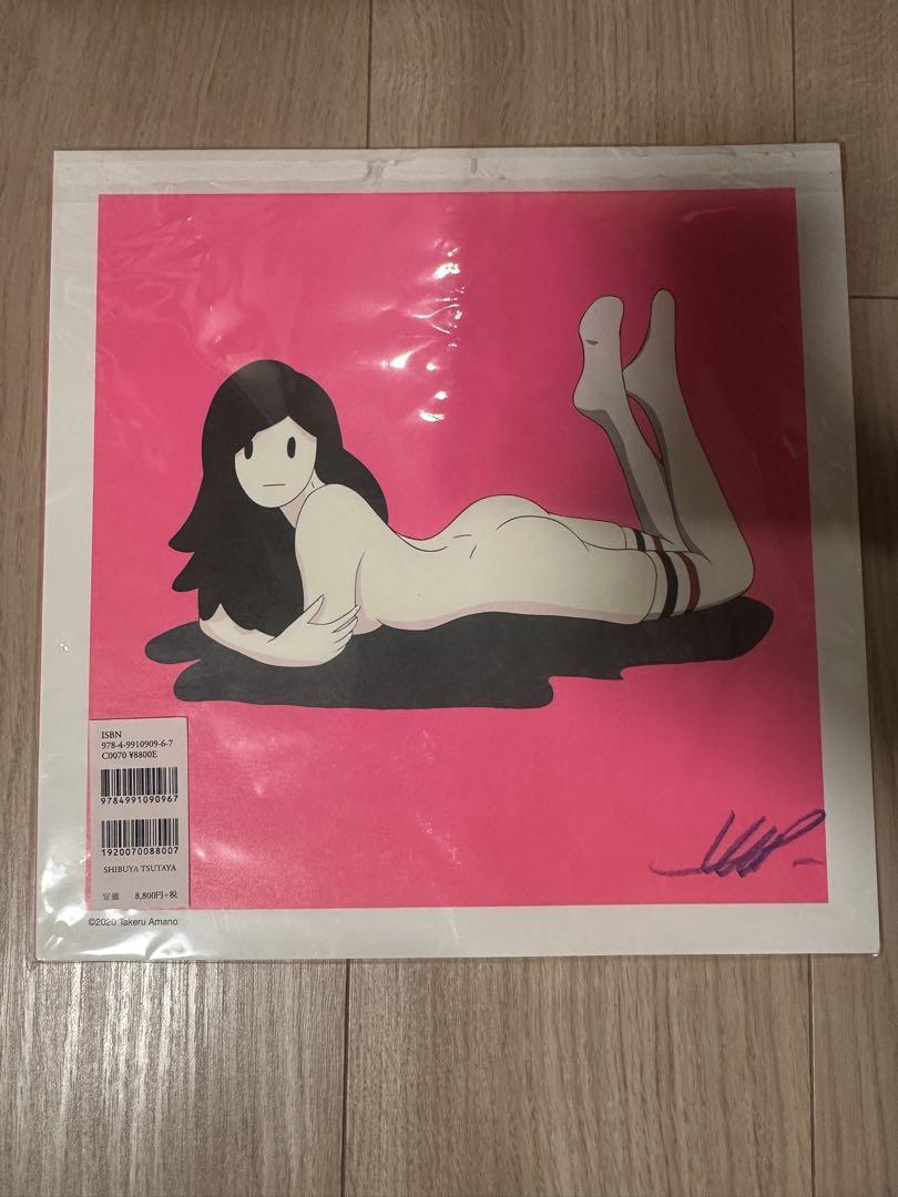 

[USED] Autographed Takeru Amano ICONS venus takeru amano with book