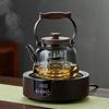 Hanyou High-Temperature Glass Steaming Teapot