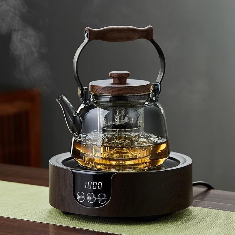 Hanyou High-Temperature Glass Steaming Teapot