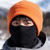Thicken Fleece Hat Ear Protection Windproof Warm Pullover Hats Unisex Double-layered Headcover Bonnet