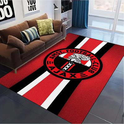 Tapis AFC Ajax pour Salon Chambre Maison Décoration Canapé, Tapis de Sol Antidérapant pour Enfants