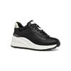 GEox WomEn S HEight incrEaSing SnEakErS Black E Ec13