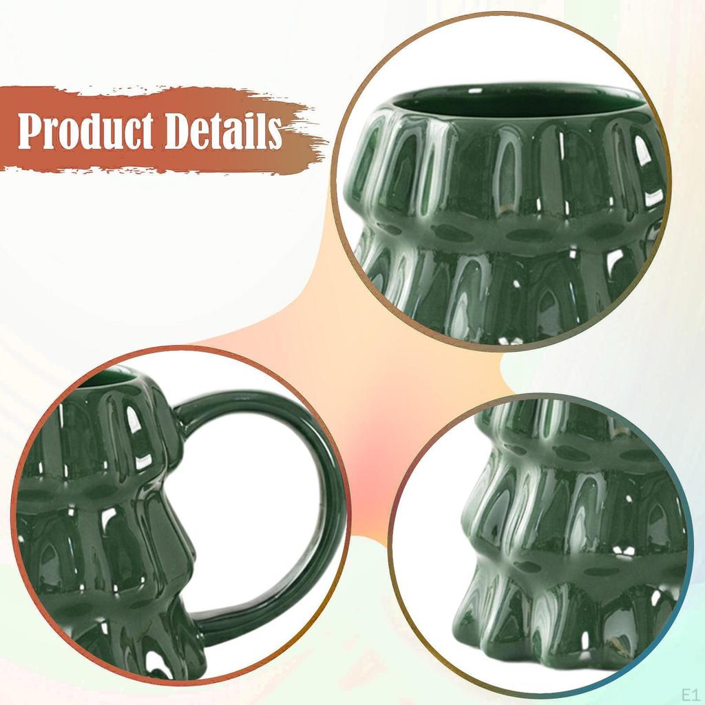 Tasse à café de Noël à boire Créative Décorative avec anse Nouveauté Tasse à lait Thé