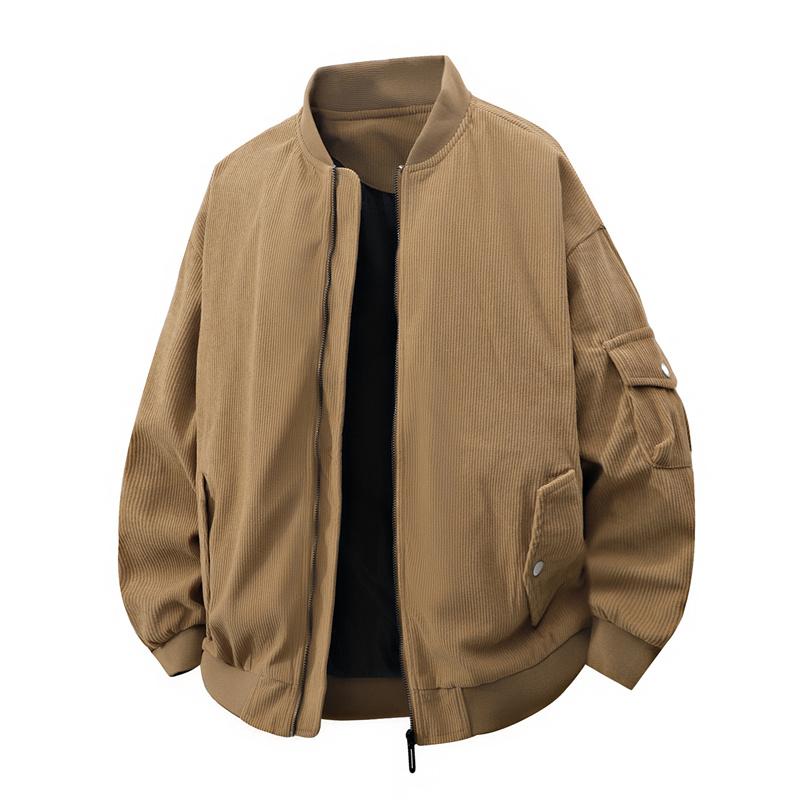 Flight Suit Jacket Windproof And Waterproof Baseball Collar Loose Jacket Top