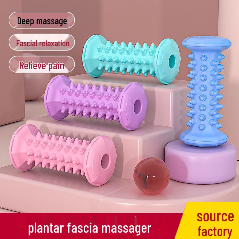 Plantar Massage Wheel: Foot Acupoint Stimulation, Relaxation, and Yoga Roller for Leg and Foot Fitness