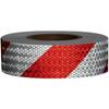 Ulisem Reflective Sticker for Car Body, Safety Reflective Strip, 300 Cm, Red and White.