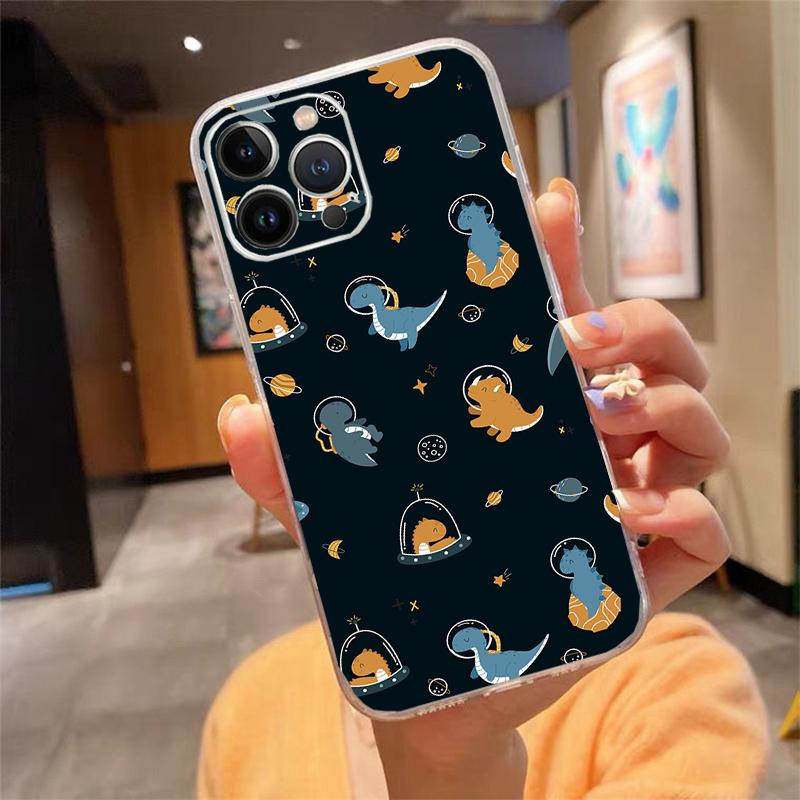 

Phone Case For iphone 17ProMax Air 16 15 14 13 Pro Max 15 16 Pro 15Plus Cute Dinosaur Baby iphone 13