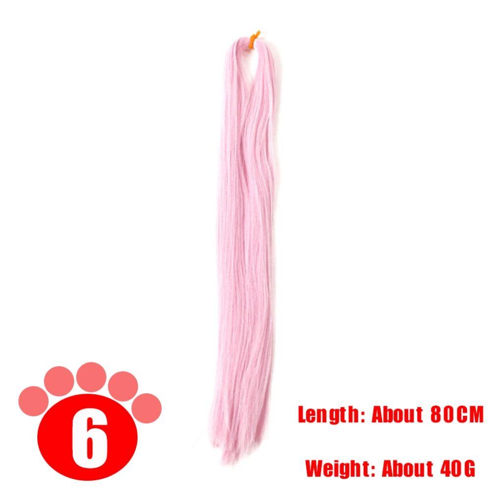 Hook Anti-Mohair Row Milk Silk BJD SD Doll Hair Black Fake Hair Hair Raw Synthesis BJD Hair Row