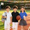 Kids Quick-Dry Shirt with Collar for Play and Everyday Wear
