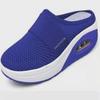 2022 Women's Mesh Wedge Slippers: Closed-Toe, Comfortable & Stylish