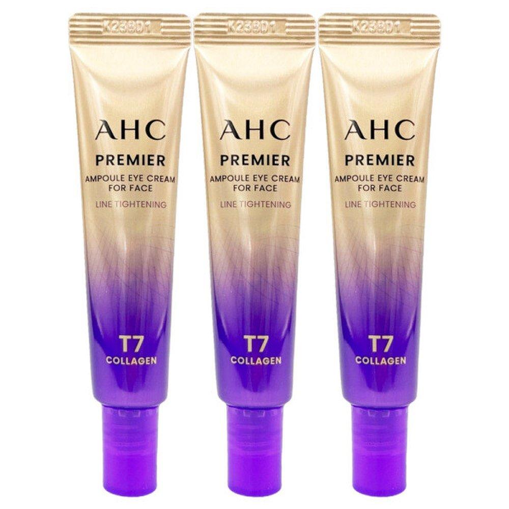 NEW AHC Eye Cream Season 13 Premier Line Tightening 12ml x 3