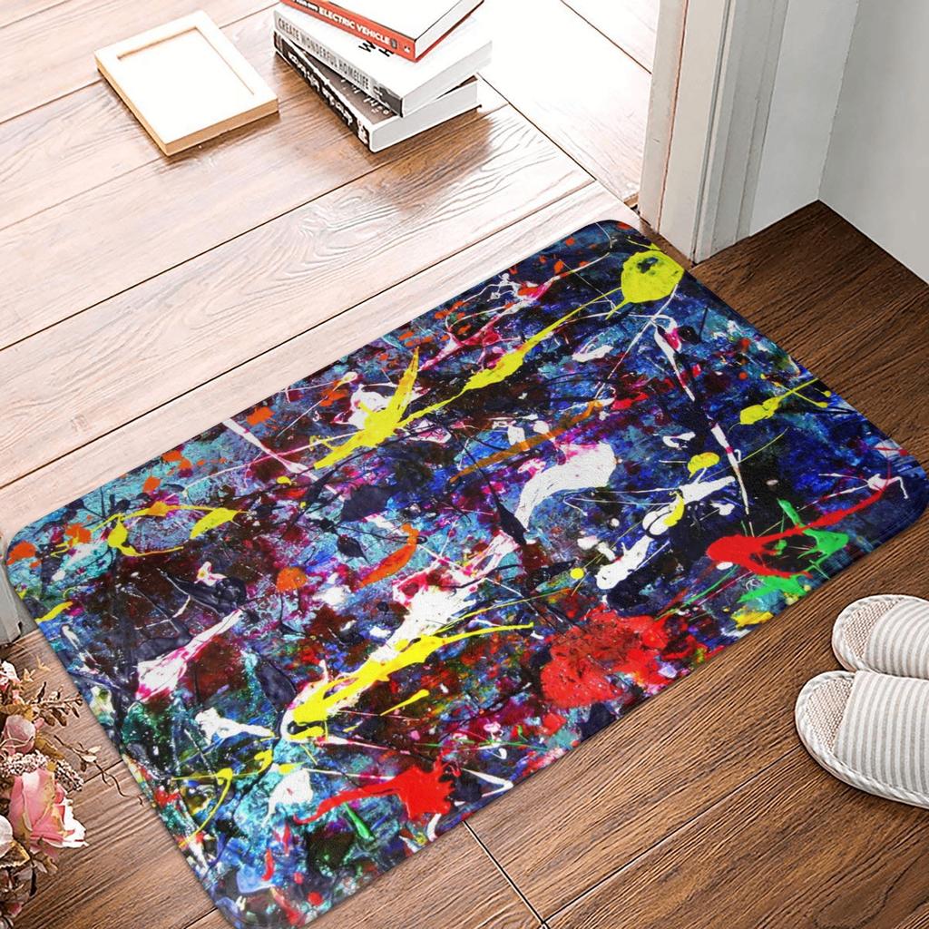 Street Pop Art Graffiti Doormat Anti-Slip Bathroom Kitchen Mat Living Room Door Floor Entrance Carpet Rug