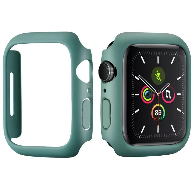 Frosted PC Hard Case for Apple Watch Series 9/10 – Protective, Hollowed-Out Design