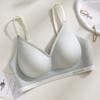 Naked Breathable Cup Underwear Women's Summer Thin Small Breasts Gather Without Marks, Cool Soft Support, Anti-sagging Bra Cover