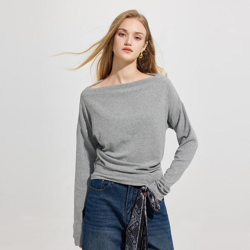 Her Figure Off-Shoulder Knit Sweater