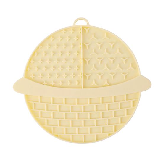 Миска-медленница для собак Силиконовый лизательный коврик для питомцев Миска для медленного поедания корма для кошек и собак Предотвращение рвоты и вздутия живота