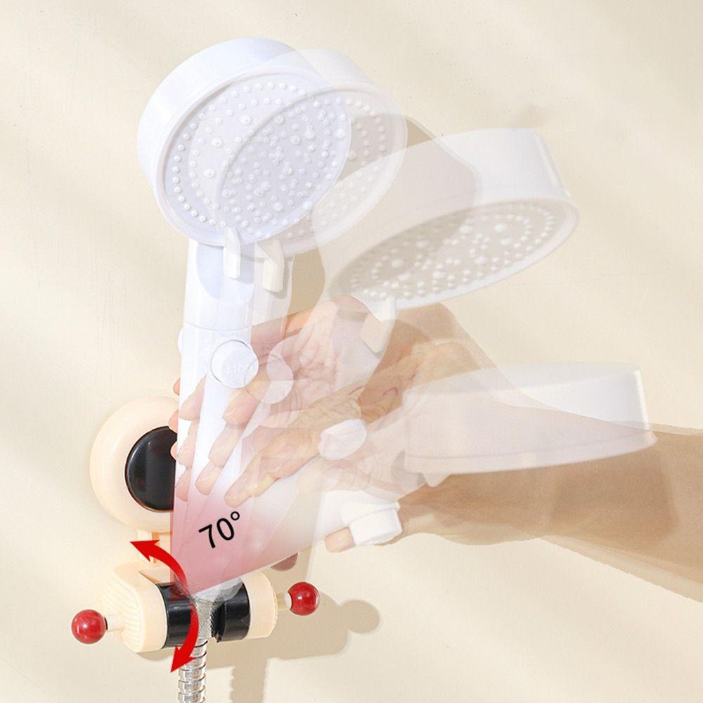 Fixed Shower Head Holder Bracket Adjustable Shower Rack Easy To Install Nozzle Holder  for Bathroom